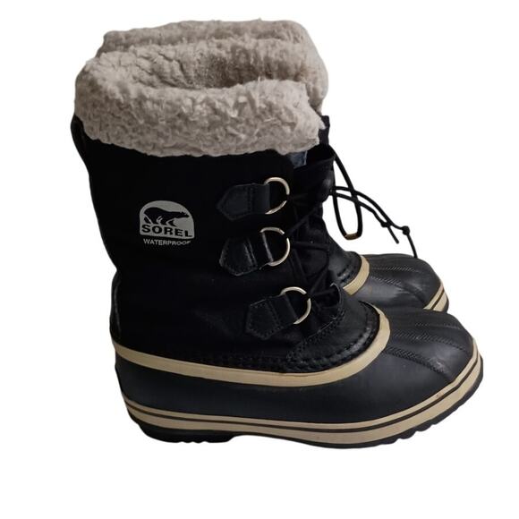 Sorel Kids' Yoot Pac Waterproof Snow Boot Size 3 - Picture 4 of 12